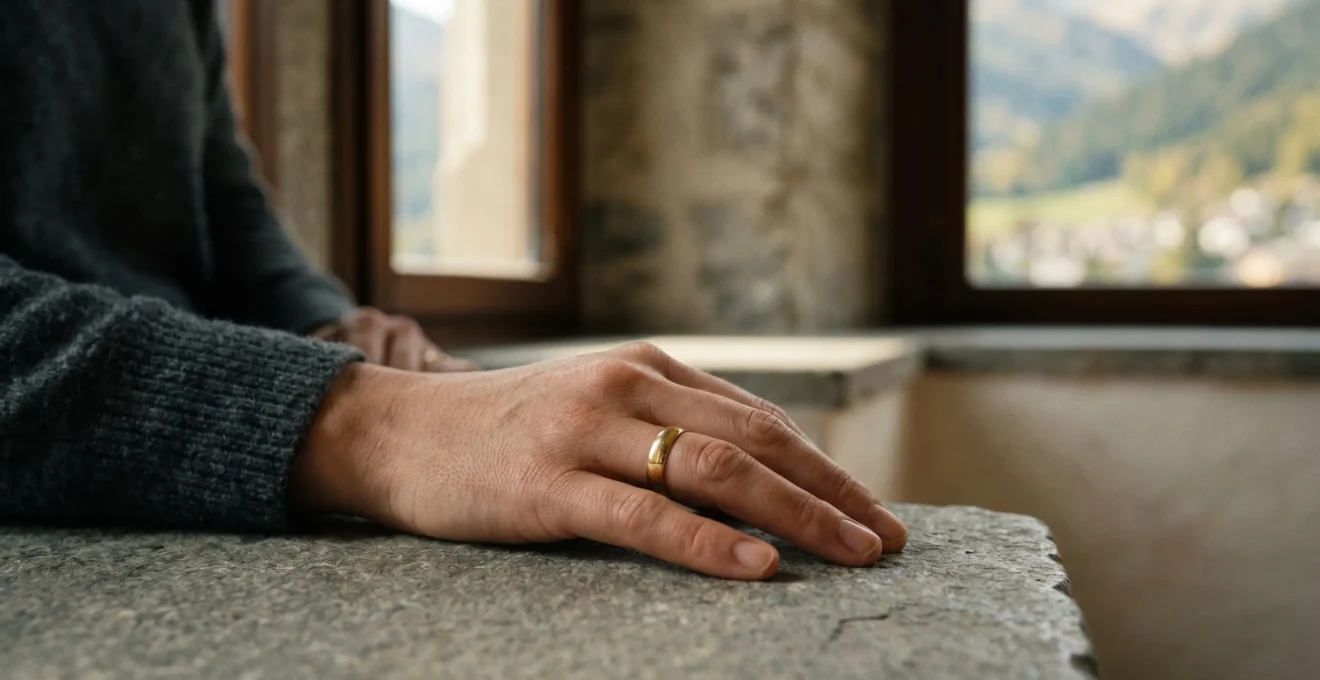 Bague élégante en or 18 carats portée au quotidien, mettant en valeur robustesse et beauté durable